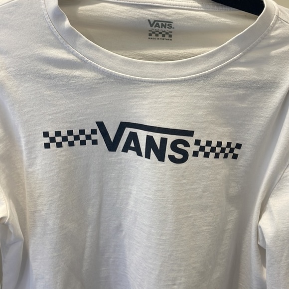 White Vans women’s long sleeve size S. - Picture 2 of 4
